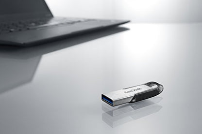 SANDISK 128GB Ultra Flair USB 3.0 Flash Drive, SDCZ73-128G-G46, Black (Pack of 3) - size: 128GB (Pack of 3)