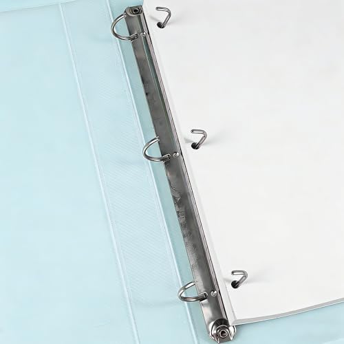 (3-Pack) 3-Hole Punched Blank Paper - 300 Sheets/600 Pages Loose Leaf Papers, 100 GSM, Paper Refills for Large Leather Journal/Filofax Binders, 8" x 10.5" - size: 8" x 10.5", style: 3-Pack