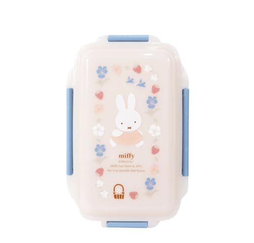 Kutsuwa MF950 British Garden Single Tier Bento Box, Sealed, 4-Point Closure, 16.9 fl oz (500 ml), Made in Japan - color: 1 tier lunch box