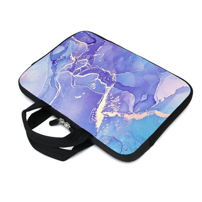 Laptop Sleeve Case 11.6" 12.1 Inch Neoprene Laptop Sleeve/Notebook Computer Case/Chromebook Case/Carrying Bag (Purple) - color: Purple