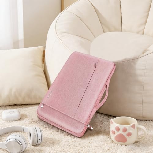 Ferkurn Laptop Case Sleeve for Men Women Chromebook Case Compatible with MacBook Air/Pro Lenovo Surface HP Dell ASUS Acer, 13.3 inch, Pink - color: Pink, size: 13.3 inch