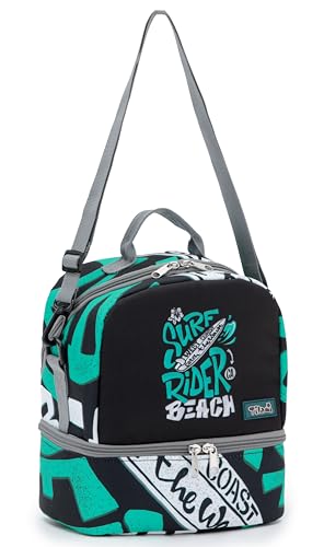 NEW TILAMI Kids Lunch Bag Double Insulated for tilami Rolling Backpack Girls Boys forTravel School Picnic, Vibrant Teal - color: Vibrant Teal