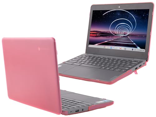 mCover Hard Case ONLY Compatible for 2024~2025 11.6" Lenovo 100E Chromebook Gen 4 (with Intel CPU and Model# 83G*) Laptop Computer (NOT Fitting Any Other Lenovo Models) - Pink - color: Pink