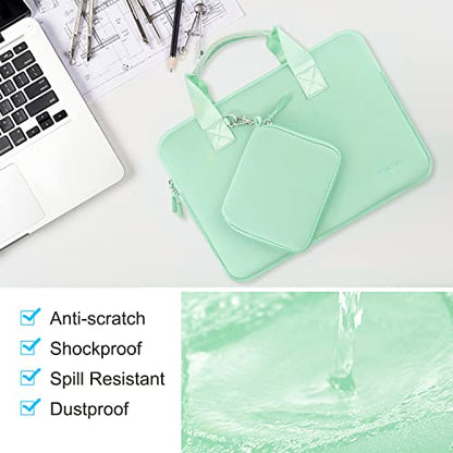 Hseok Laptop Sleeve 14 inch Case with Small Case, Compatible with MacBook Neo 14, MacBook Pro 14 M5/M4/M3/M2/M1, XPS 14 and Most 14 inch Notebooks, Neoprene Computer Handbag,L01U01 - color: L01u01, size: 14"