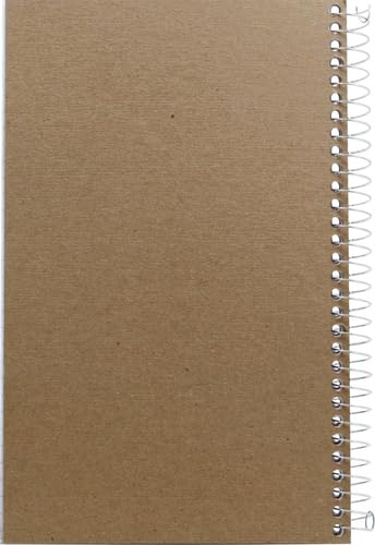 Top Flight Standards 3-Subject Wirebound Notebook, 108 Sheets, College Rule, 9.5 x 6 Inches, 1 Notebook, Cover Color May Vary (33601)
