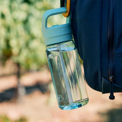 YETI Yonder 600 ml/20 oz Water Bottle with Yonder Straw Cap, King Crab - color: Orange, size: 20 Ounces