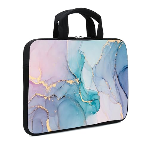 Laptop Sleeve Case 11.6" 12.1 Inch Neoprene Laptop Sleeve/Notebook Computer Case/Chromebook Case/Carrying Bag (Blue) - color: Blue