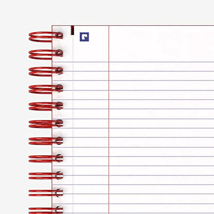 Hamelin, Spiral Notebook, 8x10in, College Ruled, Hardcover, 75shts/150 Pages, 1 Subject Notebook, RUBY Red - color: RUBY Red