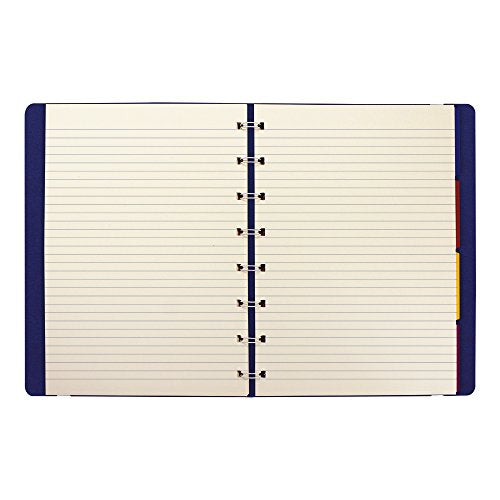 Filofax Refillable Notebook Blue (B115009U) - color: Blue, size: A5 Size