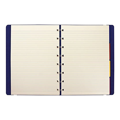 Filofax Refillable Notebook Blue (B115009U) - color: Blue, size: A5 Size