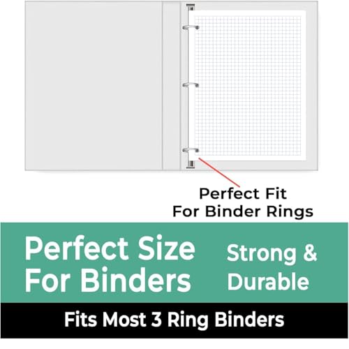 Rosmonde Graph Paper Bulk, 1152 Pack (Pallet), 172800 Sheets, 4x4, Pallet of Loose Leaf Paper, 8" x 10.5", 3 Hole Punched for Binder, Bulk Graphing Paper, Quad Ruled Paper, 4-7 Days Transit - size: Full Pallet (172K Sheets)
