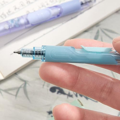4 Pcs Quick Drying Gel Inks Pen Smooth Writing Tool Retractable Back to School Supplies for Students Inks - color: Flowers Dream