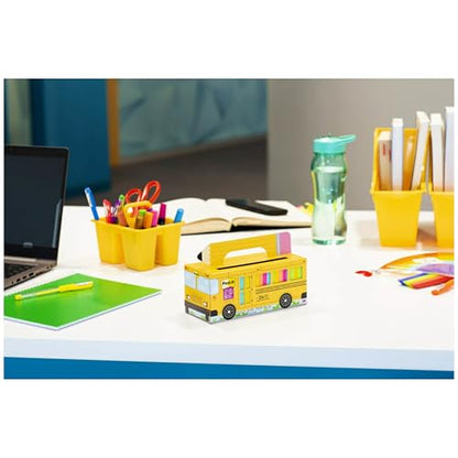 Post-it Super Sticky Notes, 3 x 3 in, Assorted Brights, 24 Pads - size: 3 in x 3 in, style: Standard