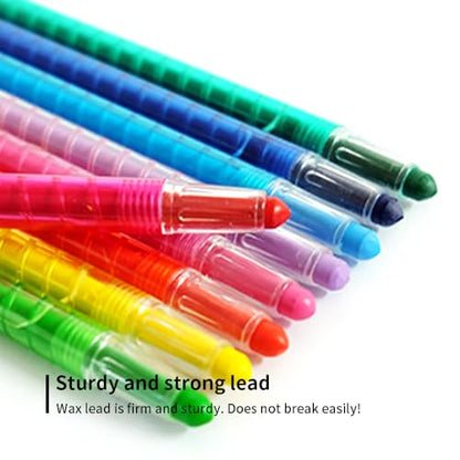 Colors-in-Motion Twist-Up Crayons 50 Count Color Set