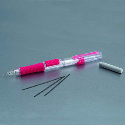 Pentel QUICK CLICK Mechanical Pencil (0.7mm), Pink Barrel, Box of 12 Pencils (PD217P) - color: Pink, size: 12 Count (Pack of 1), style: 0.7mm
