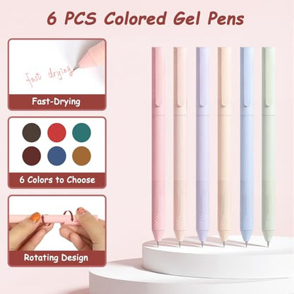 72 PCS Pink Pencil Case with Supplies, Back to School Supplies | Aesthetic School Supplies, Stationery Set for College, 12 Highlighters, 10 Gel Pens, 6 Mechanical Pencils