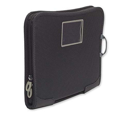 Brenthaven Tred Zip Folio Work-in Case Fits 13 inch Laptops, MacBooks and Chromebooks - Durable, Lightweight, and Secure Protection for College, Office, Business or Personal Use - Black