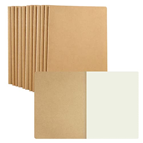 zmybcpack 12 Pack Large Dot Grid Notebook Journals Bulk, 8.5" x 11" Dotted Journals Notebook for Travelers, College Students, Office-Subject Notebooks 60 Dotted Pages/30 Sheets - size: 8.5 x 11"(12pack dotted)