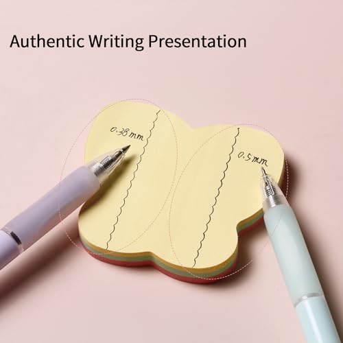 Ultra Fine Point Gel Pen 0.38mm Smooth Writing Pens,12 Pcs Black Ink Rollerball Pens For Note Taking,Cute Pens for Girls Kids