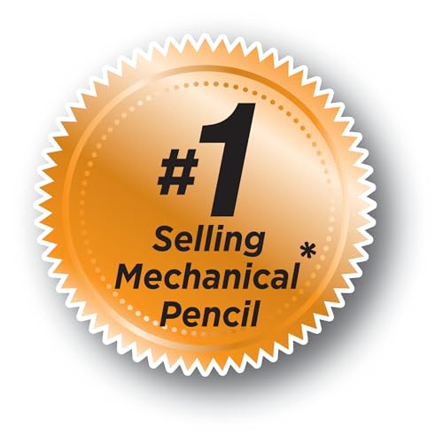 BIC Xtra Comfort Mechanical Pencils with Erasers, Medium Point (0.7mm), 6-Count Pack, Bulk Mechanical Pencils for School or Office Supplies