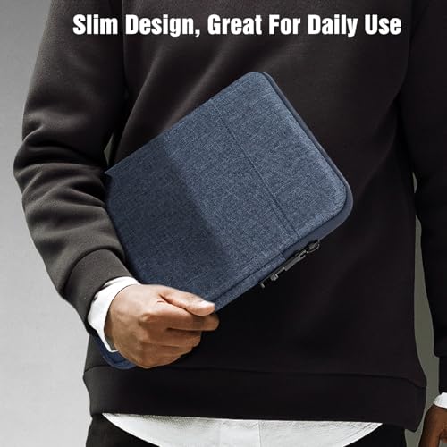 TiMOVO 9-11" Tablet Sleeve Bag, Dusty Blue | Fit iPad 11" A16 2025 / 10.9"/10.2" / Air 11" 5/4 Gen / Galaxy Tab A9+/A11Plus 11", Fit Smart Keyboard - color: A-Dusty Blue, size: 9-11 Inch
