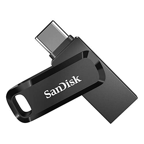 SanDisk 32GB Ultra Dual Drive Go USB Type-C Flash Drive, Black - SDDDC3-032G-G46 - size: 32GB