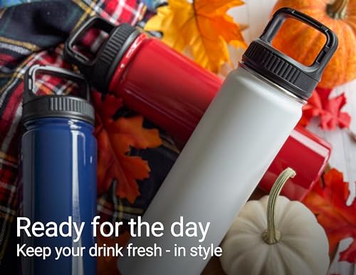 VMI Keydets 24 oz Insulated Stainless Steel Water Bottle – Double Wall, Personalized Name, Color Options, Officially Licensed
