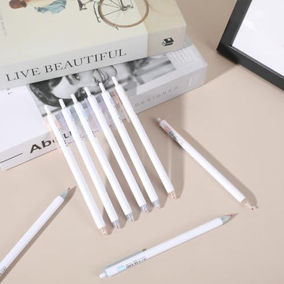 9PCS Extra Fine Point Pens 0.18mm 0.28mm 0.38mm Gel Pen Set Smooth Writing Black Ink, Quick-Dry Long Lasting Retractable Ballpoint School & Office Supplies for Drawing Writing Planner, 3 Colors