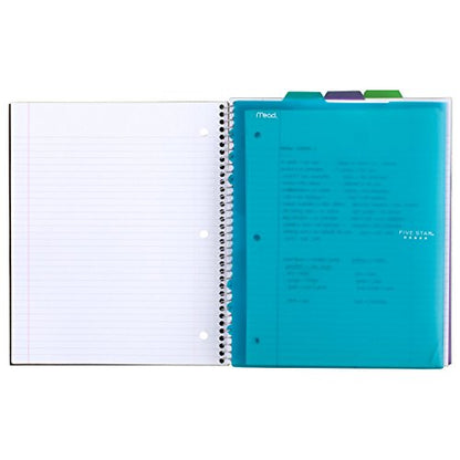Five Star Pocket Dividers, Tabbed, Fits 3 Ring Binder, Colors Will Vary, 3 Pack (81212) - style: One-Pocket