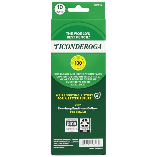 Ticonderoga® Pastel Pencils, 2 Soft, Assorted Colors, Pack Of 10 Pencils - style: 10 Count Pastel