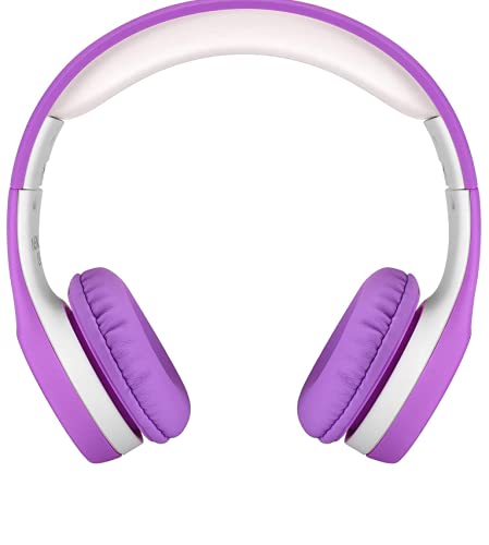 Nenos Purple Kids Headphones - Limited Volume Children's Headphones for Toddlers - color: PurplePurple