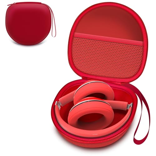 Headphone Case Compatible with BERIBES/TOZO/KVIDIO/Beats/Soundcore Anker/JBL Noise Cancelling Over-Ear Headphones, Red - color: 9.Red