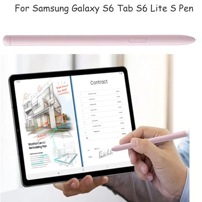 2 Pack Galaxy Tab S6 Lite S Pen for Samsung Galaxy Tab S6 Lite S Pen,Galaxy Tab S6 Lite Stylus Pen Replacement for Galaxy Tab S6 Lite Pen(Pink) - color: (Pink)