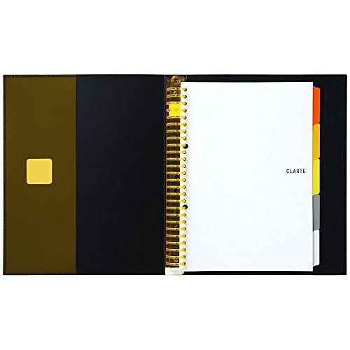 Maruman F307-09 Clarte B5 File Notebook, 26 Holes, Orange - color: Orange