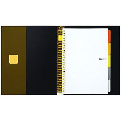 Maruman F307-09 Clarte B5 File Notebook, 26 Holes, Orange - color: Orange