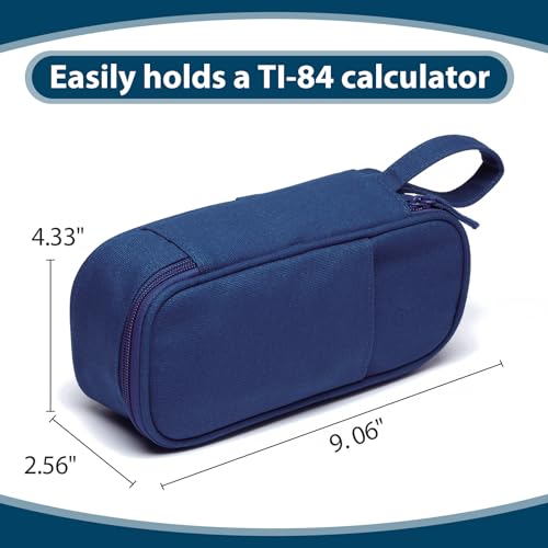 SPACEMATE Pencil Case Pouch Box Bag School Supplies Girls Boys Kids, Cute Preppy Stuff Large Big Capacity Aesthetic Pen Organizer, Back to College Stationary, Midnight Blue, Heavy Duty Canvas, 1800ml - color: Midnight Blue
