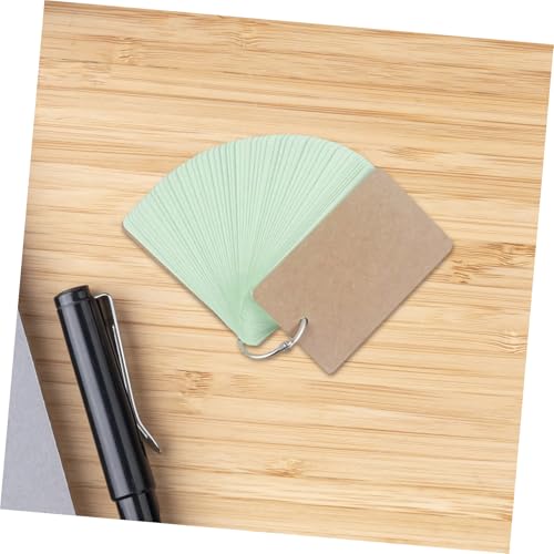 5pcs Diy Flashcards Flash Cards for Studying Blank Writing Cards Flashcards Binder Ring