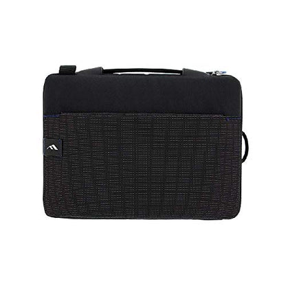 Brenthaven Tred Horizontal Sleeve with Pouch Fits 11 Inch Chromebooks,Laptops,Tablets for K-12 Students, Teachers and Kids–Black,Durable,Rugged Protection from Impact and Compression