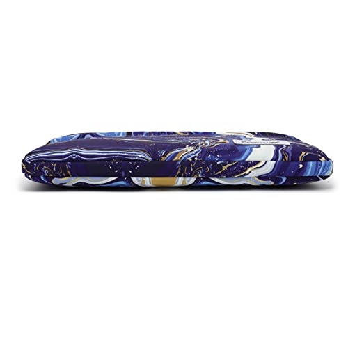 Canvaslife Blue Marble Pattern 13 inch Canvas Laptop Sleeve with Pocket 13 inch 13.3 inch Laptop case 13.1 case - color: Blue Marble, size: 13 inch/13.3 inch