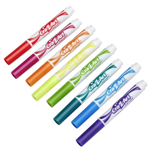 Cra-Z-Art Bold Washable Broadline Markers, 8 Counts - size: 8 Count (Pack of 1)