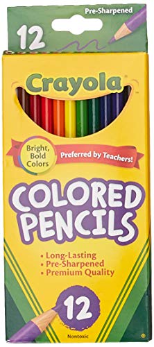 Crayola 68-4012 Colored Pencils, 12-Count, Pack of 2, Colors may vary - size: 2 Count (Pack of 1)