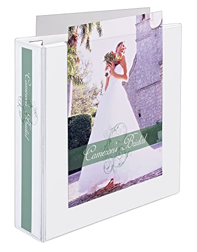 Avery Heavy-Duty View 3 Ring Binder, Extra Wide, 2" EZD Rings, 1 White Binder (01320) - size: 2"