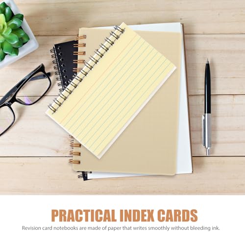 Operitacx 3 Pack Small Spiral Notebooks 4.92X2.95 Inch Portable Index Cards Notepads for Study Office Note Taking with Smooth Writing Paper