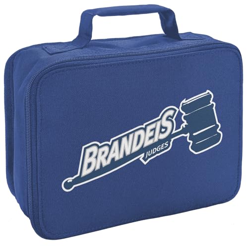 Campus Lab Brandeis University Primary Logo Insulated Soft Sided Lunch Box - Reusable Lunch Bag For School Office Work, BPA Free, Royal - color: Brandeis University