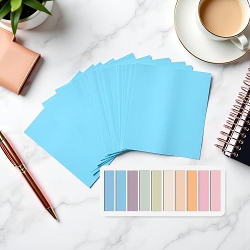 Dwuww 200 Pcs Pink Sticky Index Tabs, Page Markers Notes Tabs Writable and Repositionable Book Flags Tabs Strip Index Tabs Office Supplies for Page Marking Classify File Notebooks