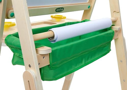 Crayola Deluxe Kids Wooden Art Easel & Supplies, Amazon for Kids, Ages 3, 4, 5, 6, Multi - style: Super Easel