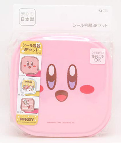 OSK SSP-31 Kirby Star Seal Container, 3-Piece Set - style: Seal Containers