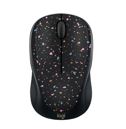 Logitech Compact Wireless Mouse, 2.4 GHz with USB Receiver, 1000 DPI Optical Tracking, 18-Month Life Battery, PC/Mac/Laptop/Chromebook, Speckle (Renewed)