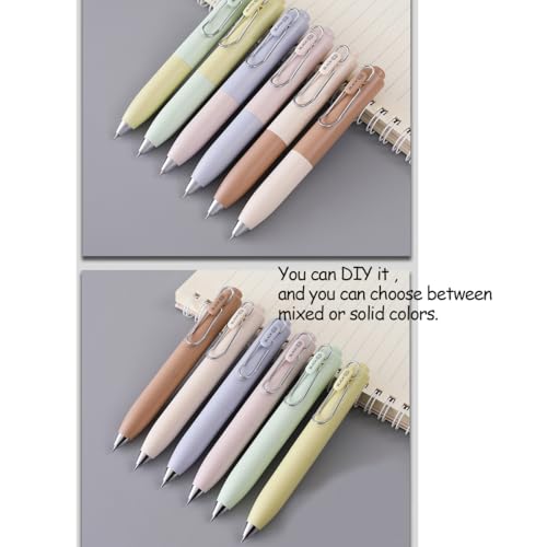 12 PCS Big Fat Pens Mini Pocket Ballpoint Pen Retractable Gel Pens Short Paragraph Pocket Travel Pen Black Ink Mini Ballpoint Pens for School Party Office