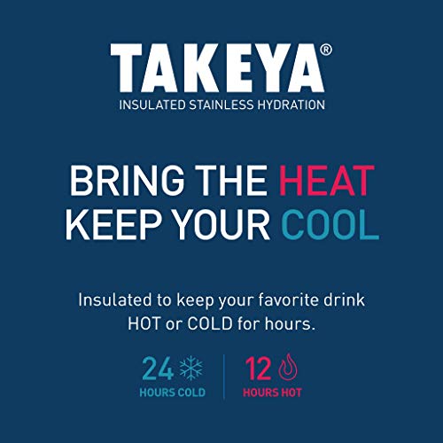 Takeya Actives Stainless Steel Water Bottle, Insulated Spout Lid, Keeps Drinks Cold 24 Hrs, Leakproof, Durable, Dishwasher Safe, Ideal for Gym, Travel, Fits Most Cup Holders, 24 oz/Lilac - color: Lilac, size: 24 Ounces